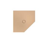 BetteFloor Caro receveurs de douche pentagonaux avec BetteGlasur Plus, 900x900mm, 7191-003PLUS