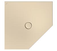 BetteFloor Caro receveurs de douche pentagonaux avec BetteGlasur Plus, 900x900mm, 7191-006PLUS