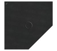 BetteFloor Caro receveurs de douche pentagonaux avec BetteGlasur Plus, 900x900mm, 7191-790PLUS