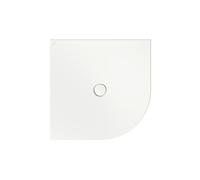 BetteFloor Corner receveurs de douche quart de cercle avec BetteGlasur Plus, 1000x1000mm, 5451-440PLUS, Couleur: Neige (blanc mat)