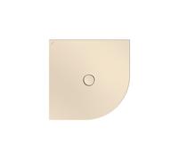 BetteFloor Corner receveurs de douche quart de cercle avec BetteGlasur Plus, 900x900mm, 5421-001PLUS, Couleur: Pergame