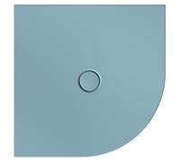 BetteFloor Corner receveurs de douche quart de cercle avec BetteGlasur Plus, 900x900mm, 5421-418PLUS