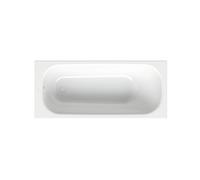 BetteForm baignoire rectangulaires, installation, 1 place, combinaison baignoire-douche, 1600x700x420mm, 2942-000AS, Couleur: Blanc avec faux antidérapant