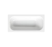 BetteForm baignoire rectangulaires, installation, 1 place, combinaison baignoire-douche, 1700x800x420mm, 2948-000AS, Couleur: Blanc avec faux antidérapant