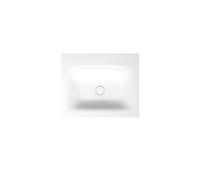 BetteLux lavabo à encastrer, sans trou pour robinet, sans trop-plein, 600x495x120mm, A160-000, Couleur: Blanc