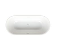 BetteLux Oval Baignoire, version encastrable, 1800x800x450mm, 3466-000Plus, Couleur: Blanc avec Glasur Plus