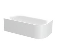 BetteLux Oval IV Silhouette Baignoires d'angle, 2 inclinaisons du dossier, installation dans le coin gauche, 1850x850x450mm, 3426-000CERVS, Couleur: Blanc