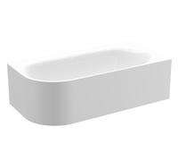 BetteLux Oval V Silhouette Baignoires d'angle, 2 inclinaisons du dossier, installation dans le coin droit, 1950x950x450mm, 3437-000CELVS, Couleur: Blanc