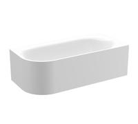 BetteLux Oval V Silhouette Baignoires d'angle, 2 inclinaisons du dossier, installation dans le coin droit, 1850x850x450mm, 3436-000CELVS, Couleur: Blanc