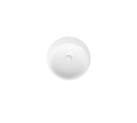 BetteLux Ovale lavabo à encastrer, rond, sans trou pour robinet, sans trop-plein, 500x500x100mm, A220-000PW, Couleur: Blanc avec Glasur Plus