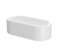 BetteLux Ovale Silhouette Baignoire îlot, en pose libre, 2 inclinaisons du dossier, 1900x900x450mm, 3467-000CFXXS,AS, Couleur: Blanc avec faux antidérapant