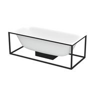 BetteLux Shape Baignoires rectangulaires îlot, 2 inclinaisons du dossier, 1700x750x450mm, 3451-000Plus, Couleur: Blanc avec Glasur Plus