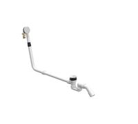 BetteMono Flow Pop-up garniture d'écoulement et de trop-plein avec arrivée, Ø 52mm, émaillé, B641-035, Couleur: Ebonx mat