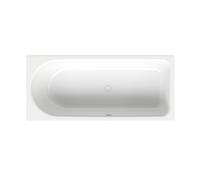 BetteOcean Baignoires rectangulaires, installation, trop-plein à droite, côté pieds à droite, 1800x800x450mm, 8857-000, Couleur: Blanc