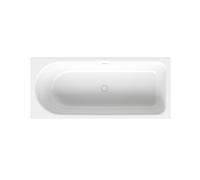 BetteOcean Baignoires rectangulaires, installation, trop-plein à l'arrière, côté pieds à droite, 1700x750x450mm, 8854-000, Couleur: Blanc