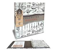 Better Kitchen Products Classeur à recettes standard à 3 anneaux avec 50 protège-pages et 12 onglets de séparation de catégories, 29,2 x 30,5 cm