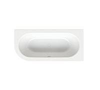 BetteStarlet V Silhouette Baignoires d'angle, semi-indépendante, coin droit, 1750x800x420mm, 6690-000CELVK, Couleur: Blanc