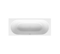 BetteStarlet Baignoires rectangulaires, version encastrable, 2 places, 1600x650x420mm, 2540-000Plus, Couleur: Blanc avec Glasur Plus