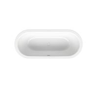 BetteStarlet Flair Oval Baignoire ovale à encastrer, 2 places, ovale, 1580x680x420mm, 8772-000AS, Couleur: Blanc avec faux antidérapant