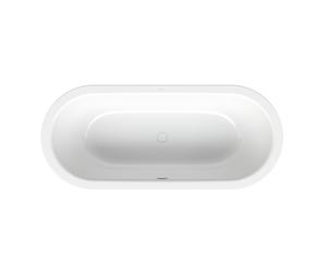 BetteStarlet Flair Oval Baignoire ovale à encastrer, 2 places, ovale, 1680x730x420mm, 8773-000AS, Couleur: Blanc avec faux antidérapant