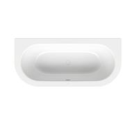 BetteStarlet I Baignoire à encastrer, 2 places, forme intérieure ovale, 1750x800x420mm, 8310-000AS, Couleur: Blanc avec faux antidérapant