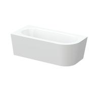 BetteStarlet IV Silhouette Baignoires d'angle, semi-indépendante, coin gauche, 1650x750x420mm, 6650-000CERVK, Couleur: Blanc