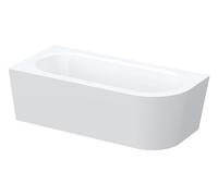 BetteStarlet IV Silhouette baignoires d'angle, semi-indépendante, coin gauche, 1750x800x420mm, 6660-000CERVK, Couleur: Blanc