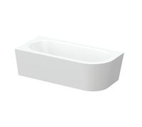 BetteStarlet IV Silhouette baignoires d'angle, semi-indépendante, coin gauche, 1850x850x420mm, 6670-000CERVK,AS, Couleur: Blanc avec faux antidérapant