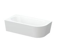 BetteStarlet IV Silhouette baignoires d'angle, semi-indépendante, coin gauche, 1950x950x420mm, 6677-000CERVK,AS, Couleur: Blanc avec faux antidérapant