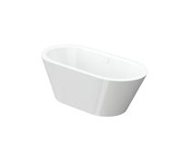 BetteStarlet Oval Silhouette Baignoire îlot, à poser, ovale, 2 places, 1500x800x420mm, 2700-000CFXXK,Plus, Couleur: Blanc avec Glasur Plus