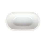 BetteStarlet Ovale Baignoire ovale à encastrer, 2 places, 1500x800x420mm, 2700-000Plus, Couleur: Blanc avec Glasur Plus