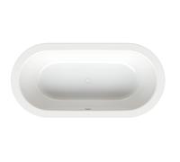 BetteStarlet Ovale Baignoire ovale à encastrer, 2 places, 1950x950x420mm, 2745-000Plus, Couleur: Blanc avec Glasur Plus