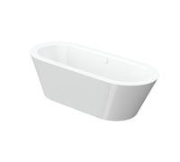 BetteStarlet Ovale Silhouette Baignoire îlot, à poser, ovale, 2 places, 1850x850x420mm, 2740-000CFXXK,Plus, Couleur: Blanc avec Glasur Plus