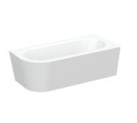BetteStarlet V Silhouette Baignoires d'angle, semi-indépendante, coin droit, 1750x800x420mm, 6690-000CELVK, Couleur: Blanc