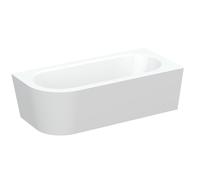 BetteStarlet V Silhouette Baignoires d'angle, semi-indépendante, coin droit, 1850x850x420mm, 6700-000CELVK, Couleur: Blanc