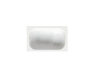 BetteStep Baignoires gain de place, installation, rectangulaire, 1 place, 1050x650x420mm, 1050-000, Couleur: Blanc