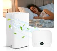 Bettizia Déshumidificateur Déshumidifie 16L/jour 20-25m³ - 2L - Timer, Déshumidificateur d'ambiance | Dehumidifier