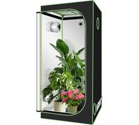 Bettizia Tente de culture Growbox 100x100x200 cm Tente de culture Serre intérieure Armoire de culture Culture Plantes Légumes Herbes Tomates Cannabis