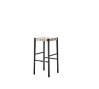 Betty TK8 Tabouret de Bar Noir/ Naturel