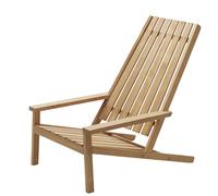 Between Lines Deck Chair Chaise longue d'extérieur Skagerak by Fritz Hansen - 5706420080084