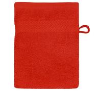 Betz Gant de Toilette pour Visage Corps Gant de Toilette Taille 16x21 cm 100% Coton Premium Couleur Rouge