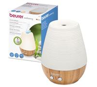 BEURER Diffuseur d'arômes 20m² 12W 180ml changement de couleur bois LA 40
