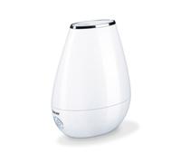 Beurer Humidificateur d'air ultrasonique LB 37 – 2 L, diffuseur d'arôme, mode nuit – Blanc