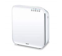 Beurer LR 310 Purificateur d'air, avec filtre HEPA H13 et minuterie, filtre la poussière domestique, les poils d'animaux, les odeurs et diverses bactéries et virus, pour des pièces jusqu'à 54m²