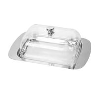 Beurrier avec couvercle, bac à beurre, plat de rangement pour pain, beurrier de comptoir, plateau de beurre, plateau de rangement pour gâteau, beurrier pour comptoir, plateau de stockage des aliments
