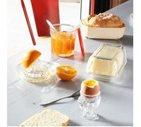 Beurrier directoire avec cloche rectangulaire Verre LUMINARC