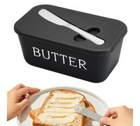 Beurrier Avec Couvercle Hermétique coupe-beurre | Plateau À Beurre Avec Couvercle Pour Cuisine, Plan de Travail, Réfrigérateur, Frigo, Camping, Ferme, Maison, Table, Repas,