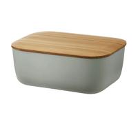 Beurrier BOX-IT 15 cm, chaud gris, plastique / bambou, RIG-TIG