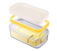 Beurrier En Plastique, De Coupe Récipient, Beurre Récipient à, Boîte à Beurre Avec Coupe-Trancheuse Récipient à Fromage, Pour 200 G De Beurre, Boîte à Fromage Transparente