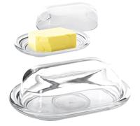Pasabahce Beurrier Basic en verre 19,5 x 13 cm